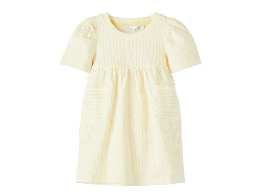 Name It pineapple slice kjole striber